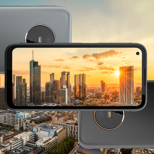 Shows: Ist best side. The Gigaset GX6 PRO camera.